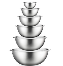Load image into Gallery viewer, Steel Mixing Bowls